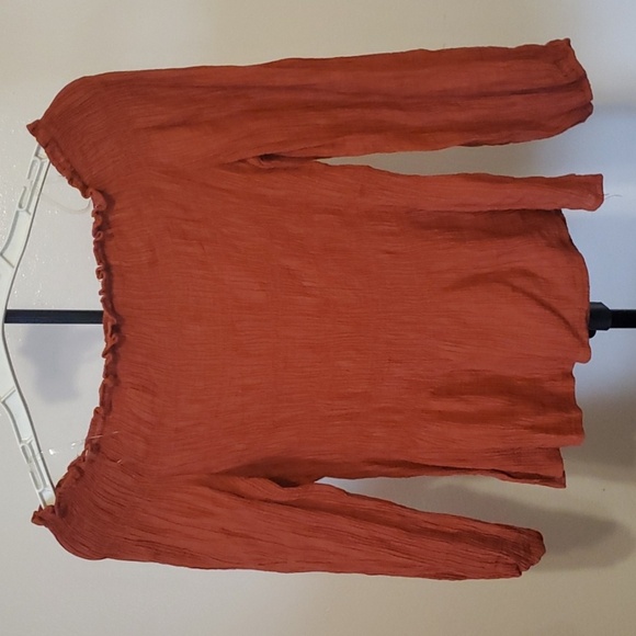 PAPERMOON Off Shoulder 3/4 Sleeves Blouse S - Picture 4 of 15